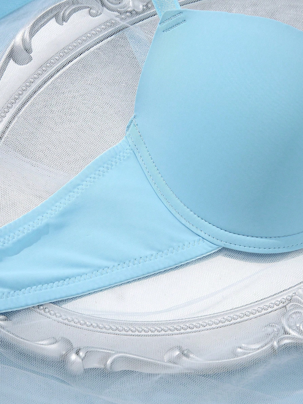 Underwire Bra with Adjustable Straps | Solid Color Support Fit | Comfortable Everyday Wear