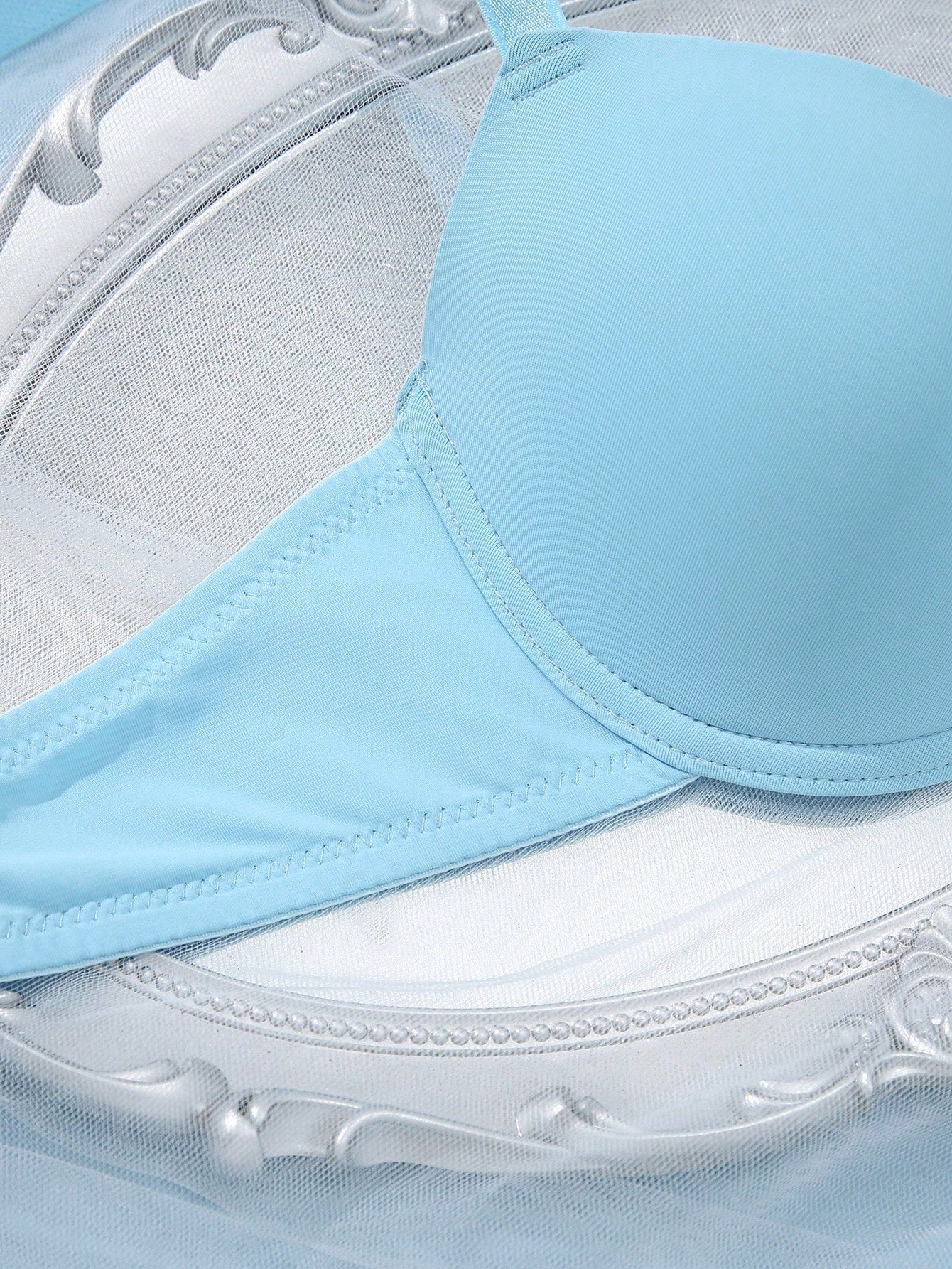 Underwire Bra with Adjustable Straps | Solid Color Support Fit | Comfortable Everyday Wear