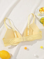 Underwire Bra with Adjustable Straps | Solid Color Support Fit | Comfortable Everyday Wear