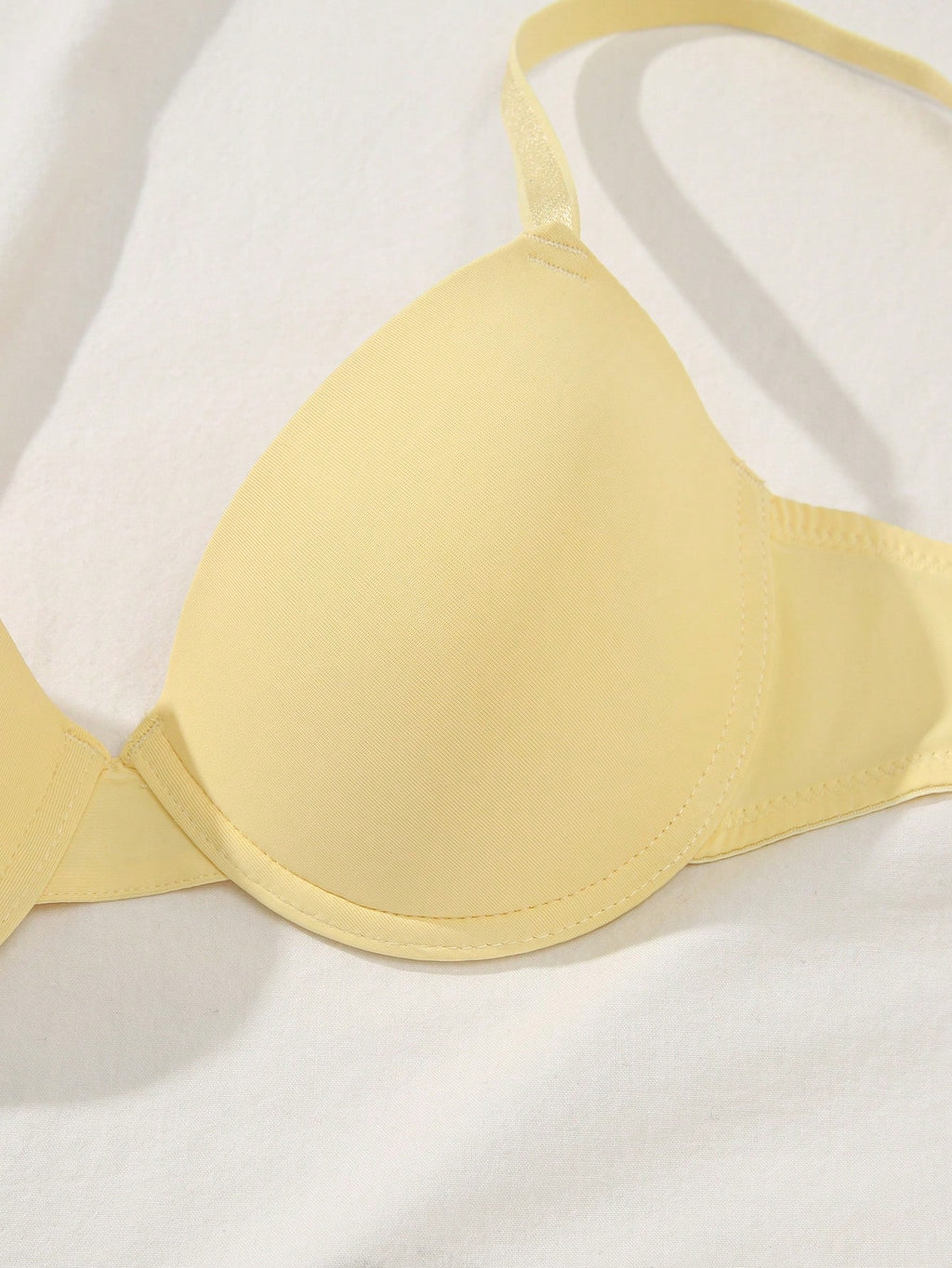 Underwire Bra with Adjustable Straps | Solid Color Support Fit | Comfortable Everyday Wear