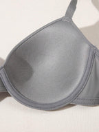 Underwire Bra with Adjustable Straps | Solid Color Support Fit | Comfortable Everyday Wear