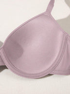 Underwire Bra with Adjustable Straps | Solid Color Support Fit | Comfortable Everyday Wear