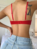 Underwire Bra with Adjustable Straps | Solid Color Support Fit | Comfortable Everyday Wear