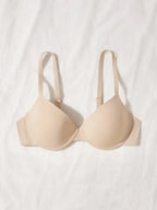 Underwire Bra with Adjustable Straps | Solid Color Support Fit | Comfortable Everyday Wear