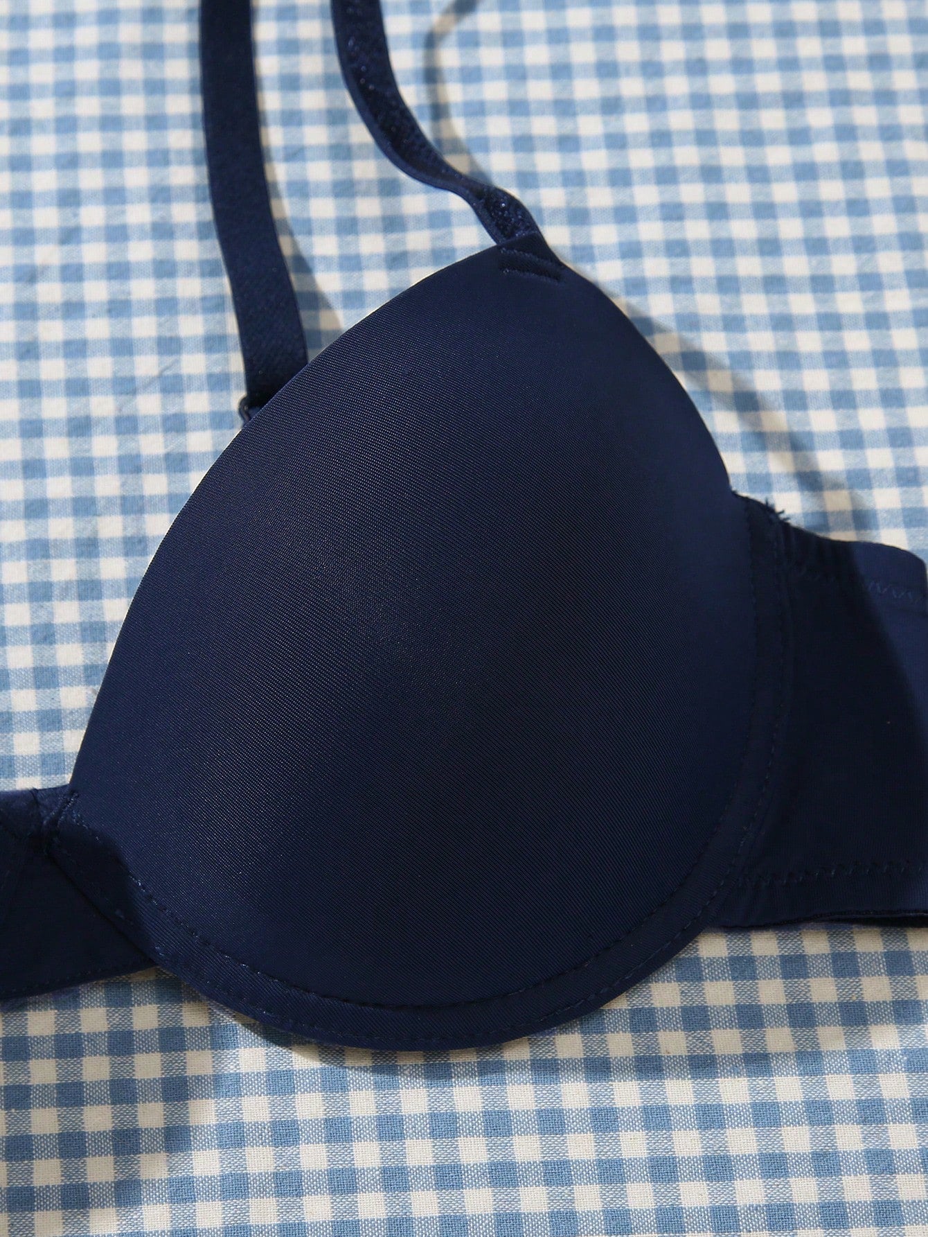 Underwire Bra with Adjustable Straps | Solid Color Support Fit | Comfortable Everyday Wear