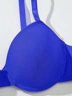 Underwire Bra with Adjustable Straps | Solid Color Support Fit | Comfortable Everyday Wear