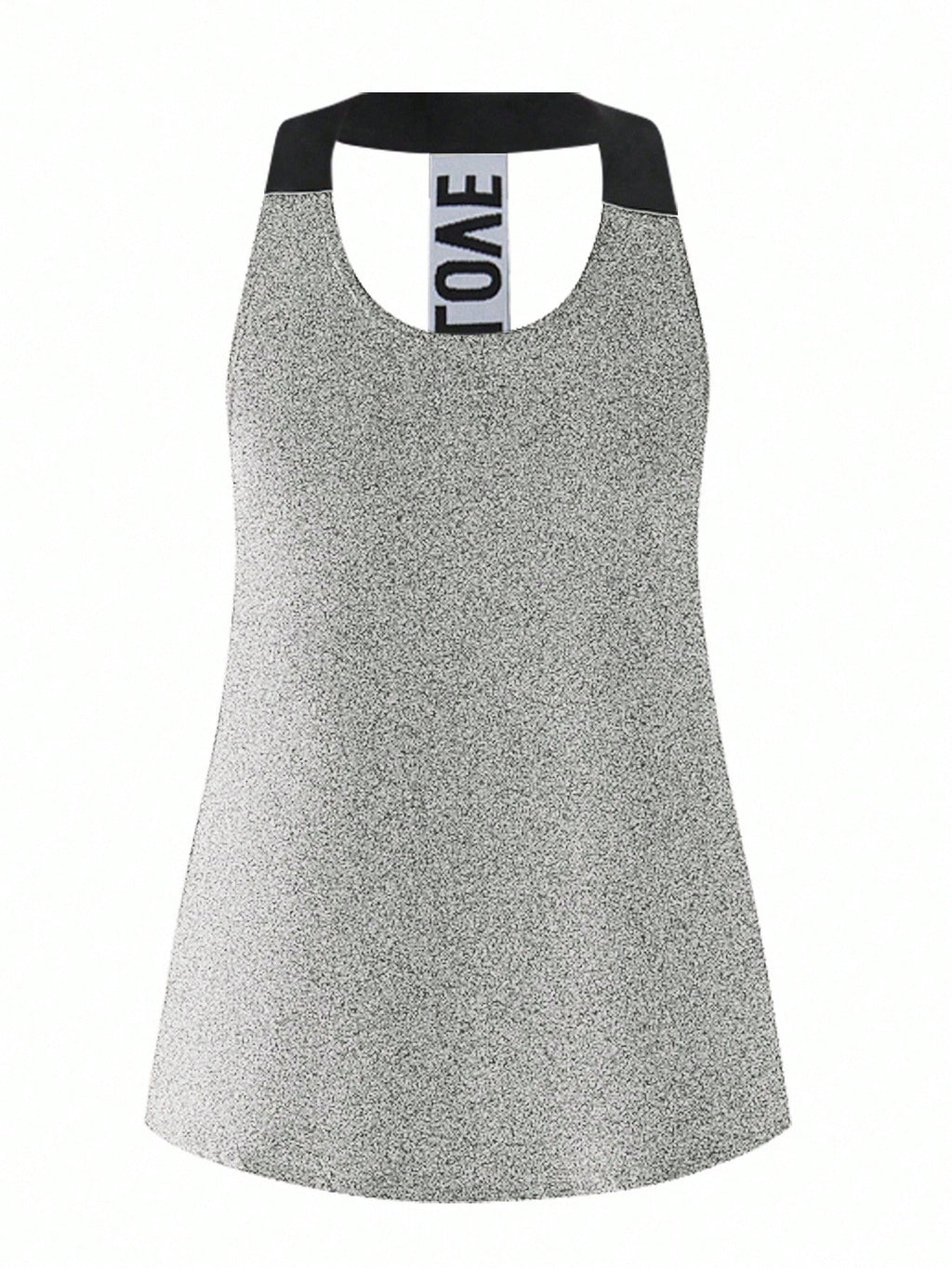 Short & Punchy  Graphic Cami & Contrast Leggings Sports Set