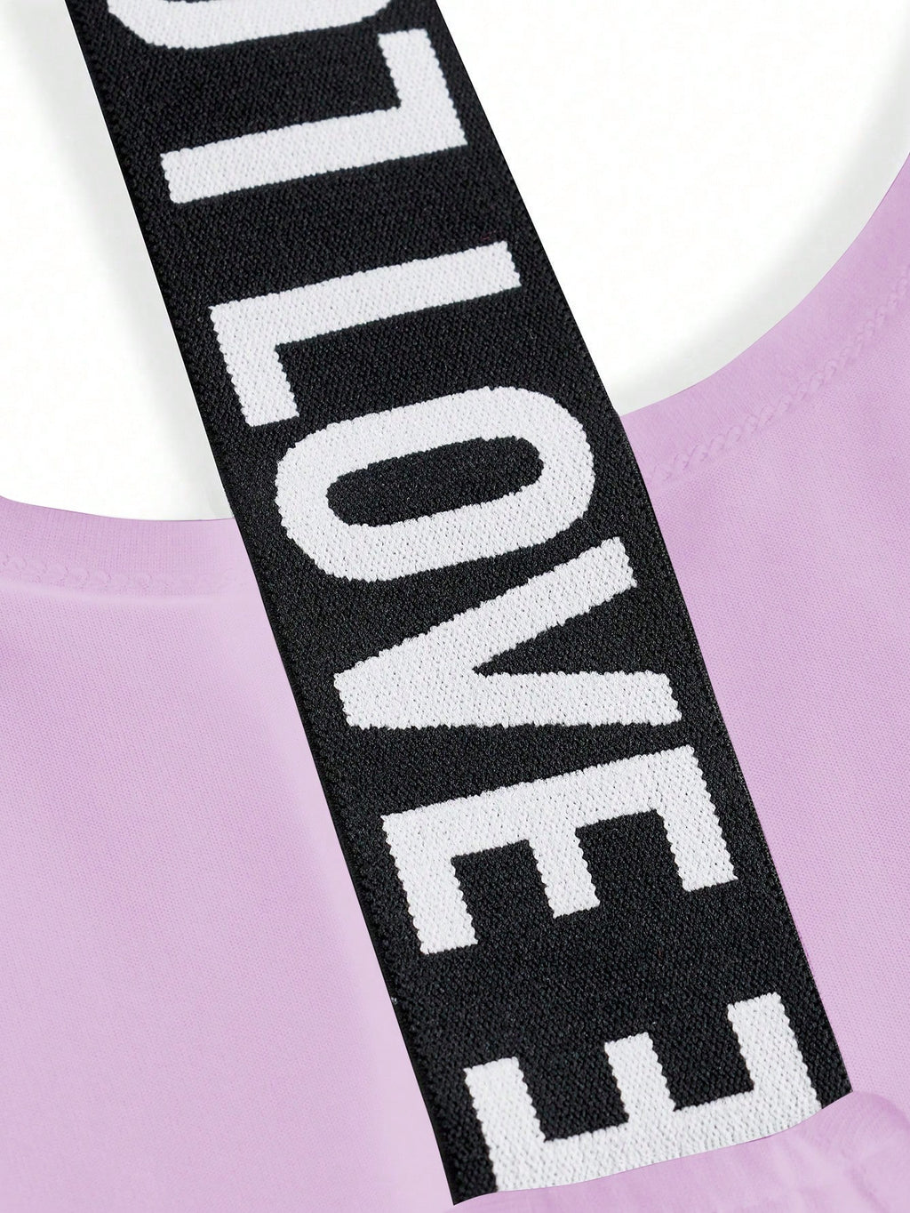 Short & Punchy  Graphic Cami & Contrast Leggings Sports Set