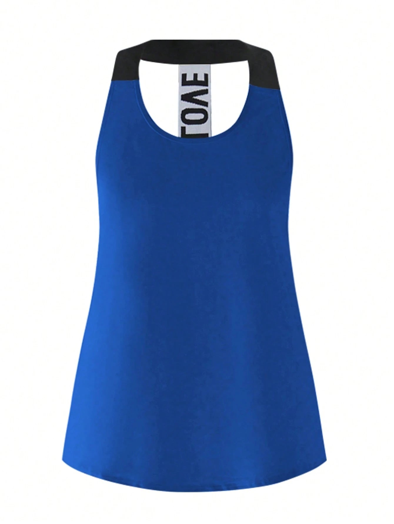 Short & Punchy  Graphic Cami & Contrast Leggings Sports Set