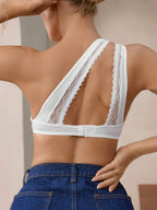 Women's One-Shoulder Hollow Out Bra | Sexy Fashion Lingerie Top