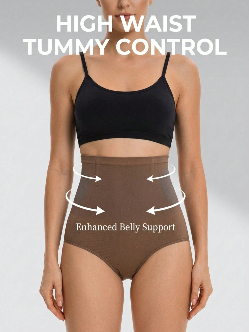 Seamless High Waist Shaping Underwear | Tummy Control Sports Shapewear