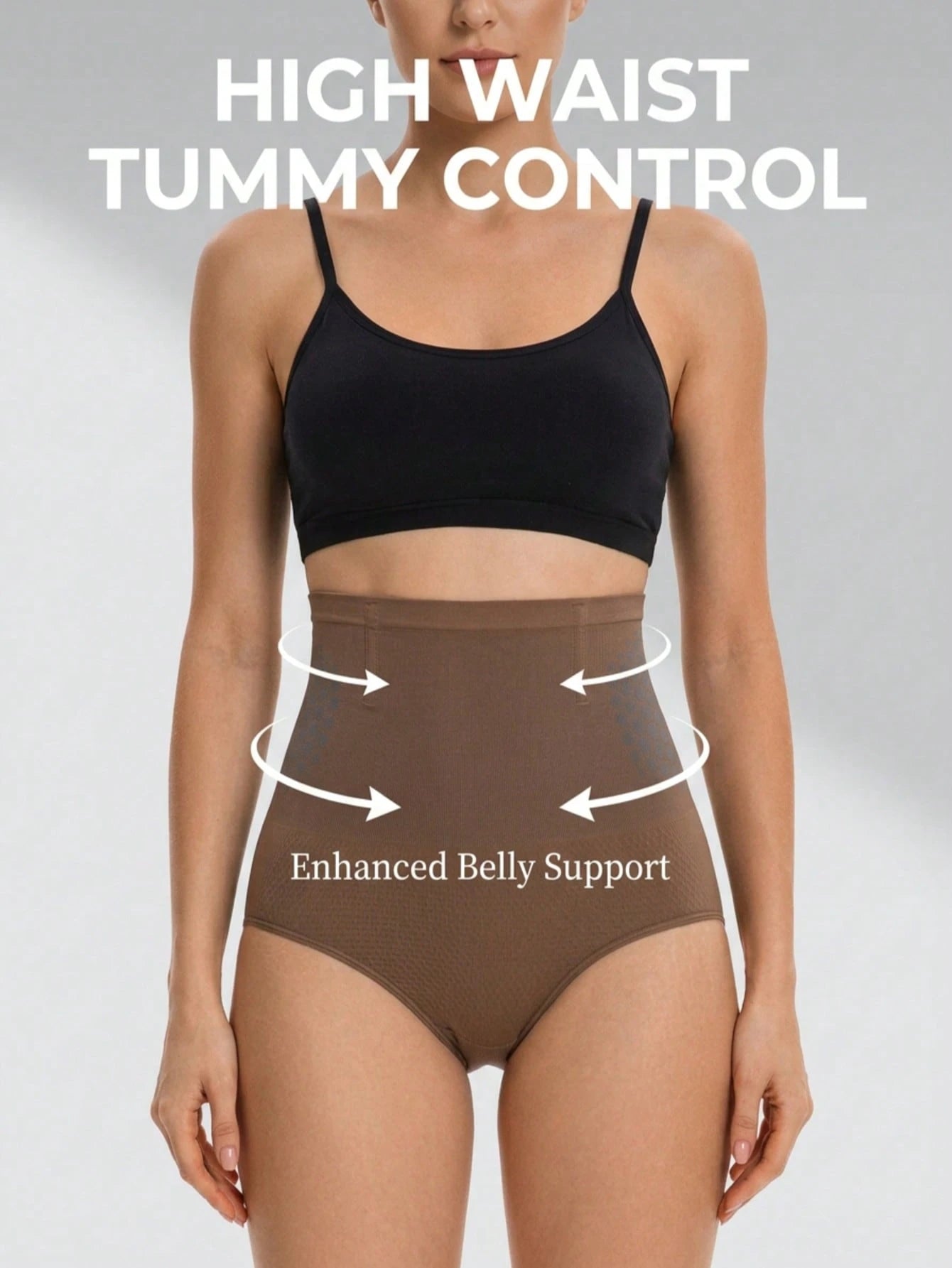 Seamless High Waist Shaping Underwear | Tummy Control Sports Shapewear