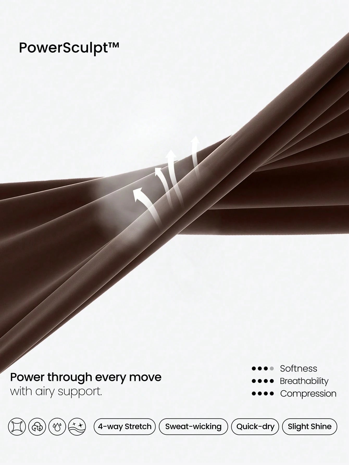 Clean & Direct (Recommended)  26" Power Sculpt Training Leggings