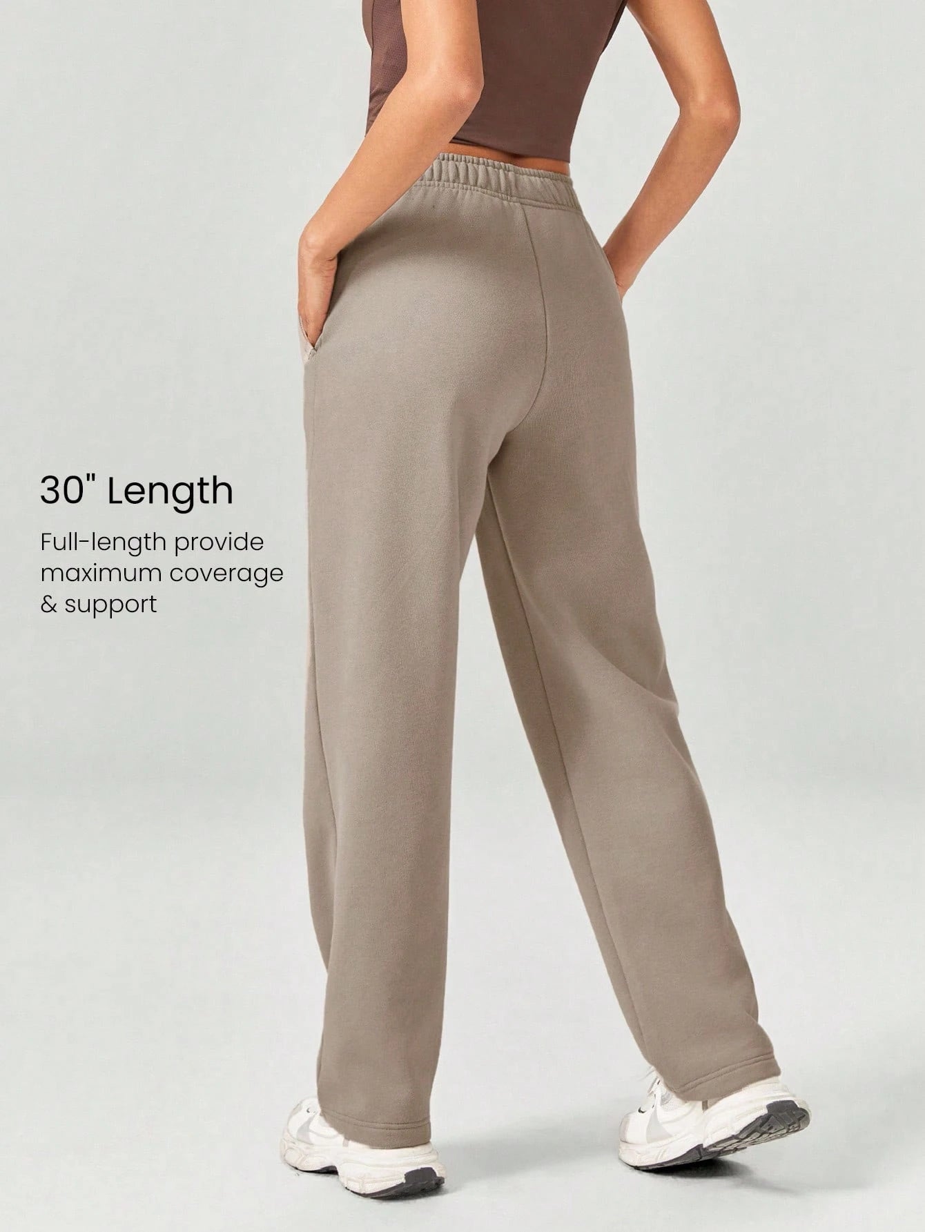 Clean & Modern Everyday Fleece Wide Leg Lounge Pants