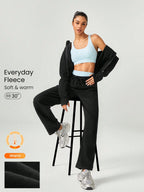 Clean & Modern Everyday Fleece Wide Leg Lounge Pants