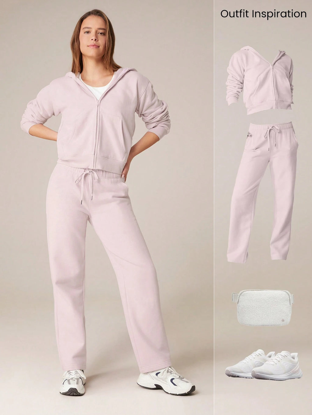 Clean & Modern Everyday Fleece Wide Leg Lounge Pants