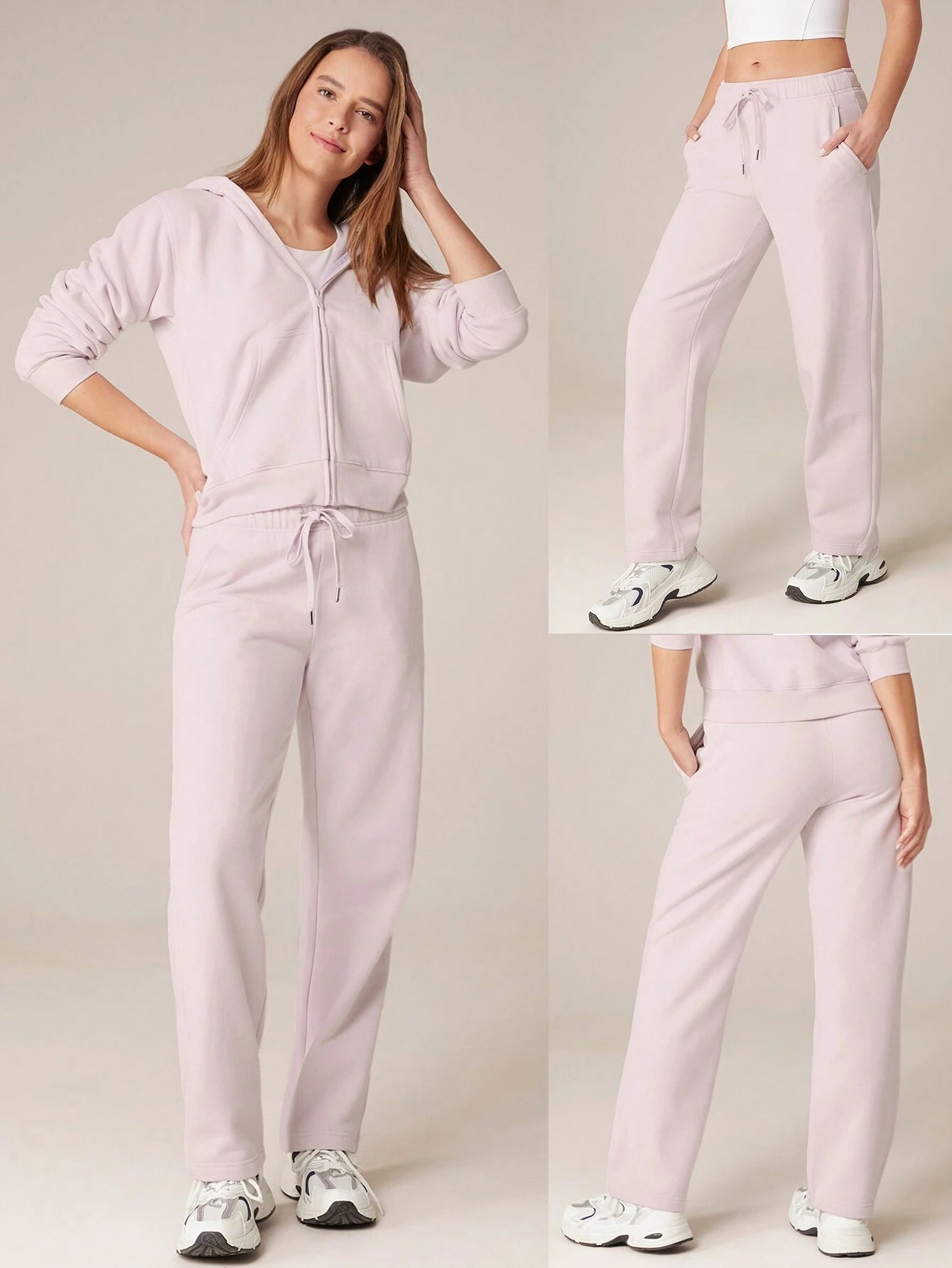 Clean & Modern Everyday Fleece Wide Leg Lounge Pants