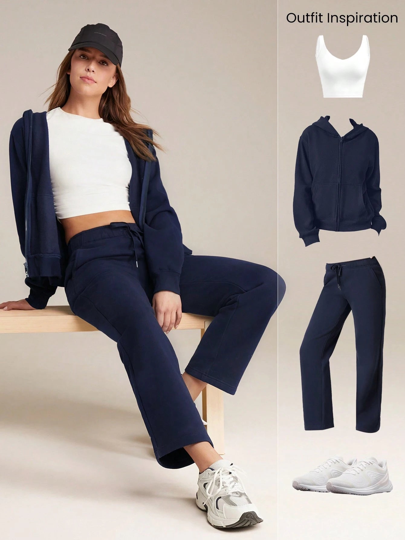 Clean & Modern Everyday Fleece Wide Leg Lounge Pants