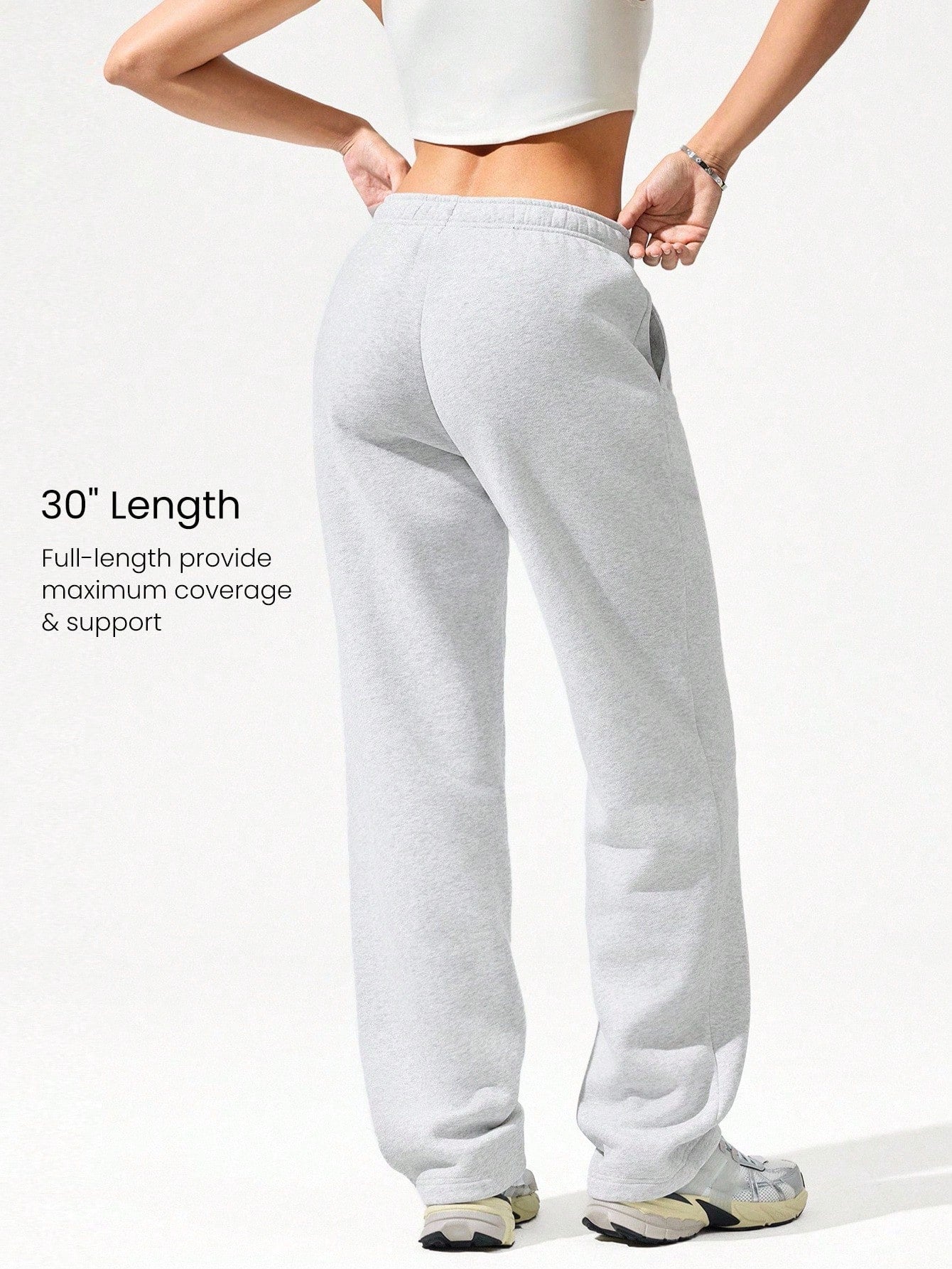 Clean & Modern Everyday Fleece Wide Leg Lounge Pants