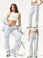 Clean & Modern Everyday Fleece Wide Leg Lounge Pants