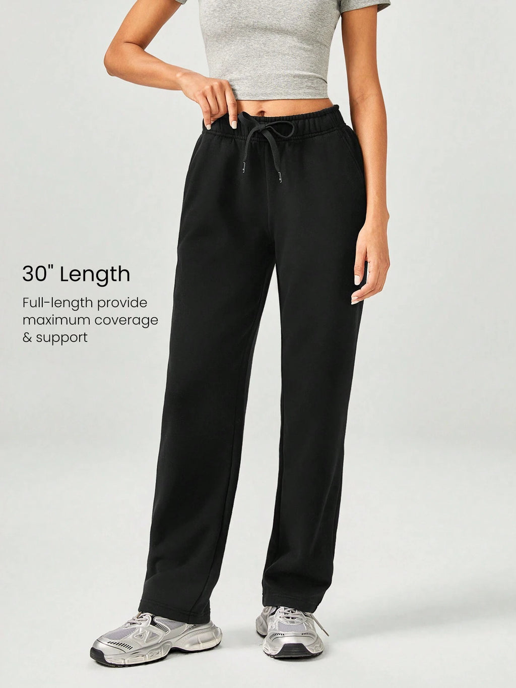 Clean & Modern Everyday Fleece Wide Leg Lounge Pants