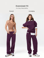 Clean & Modern Everyday Fleece Wide Leg Lounge Pants