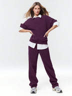 Clean & Modern Everyday Fleece Wide Leg Lounge Pants