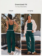 Clean & Modern Everyday Fleece Wide Leg Lounge Pants