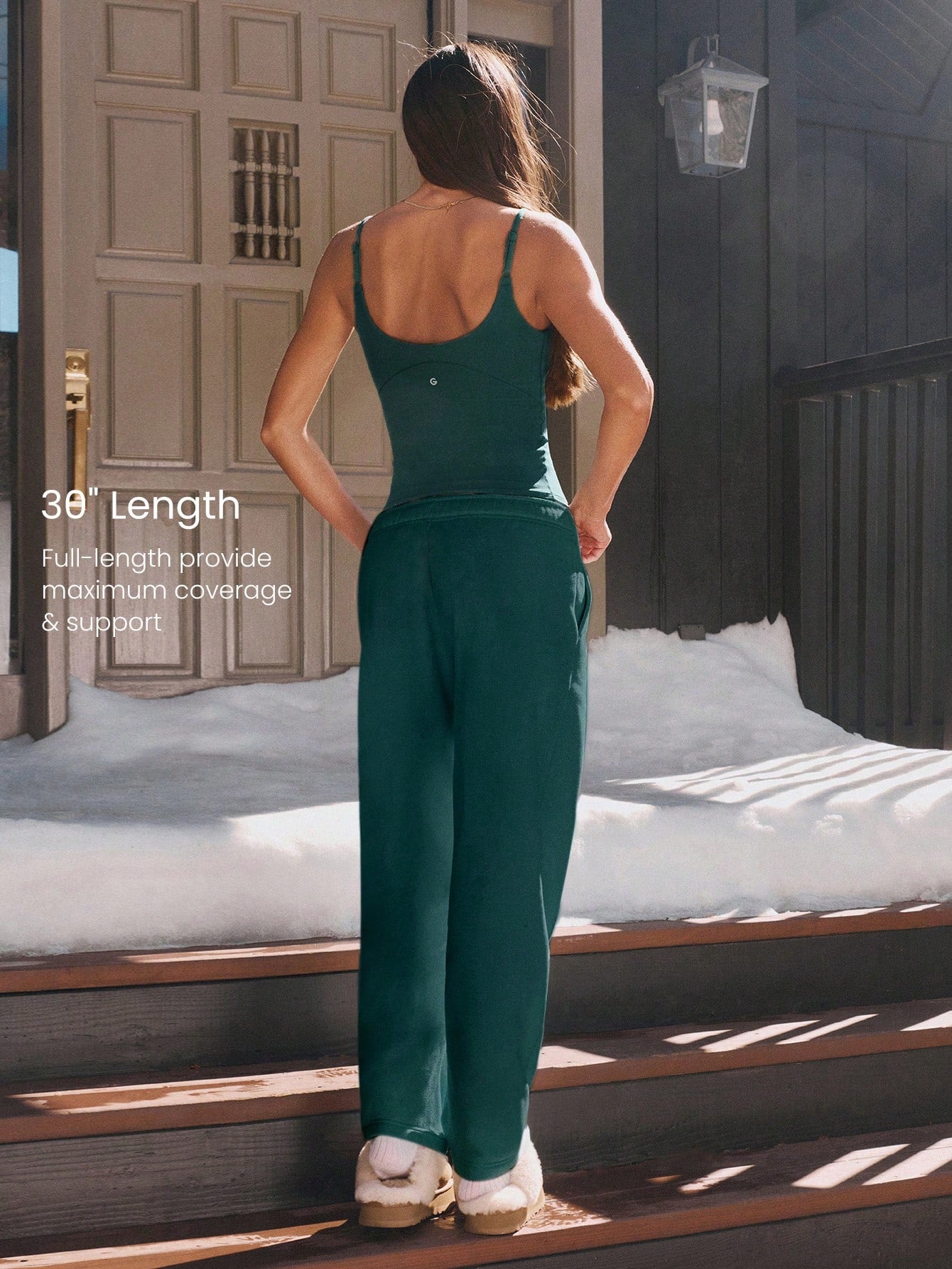 Clean & Modern Everyday Fleece Wide Leg Lounge Pants