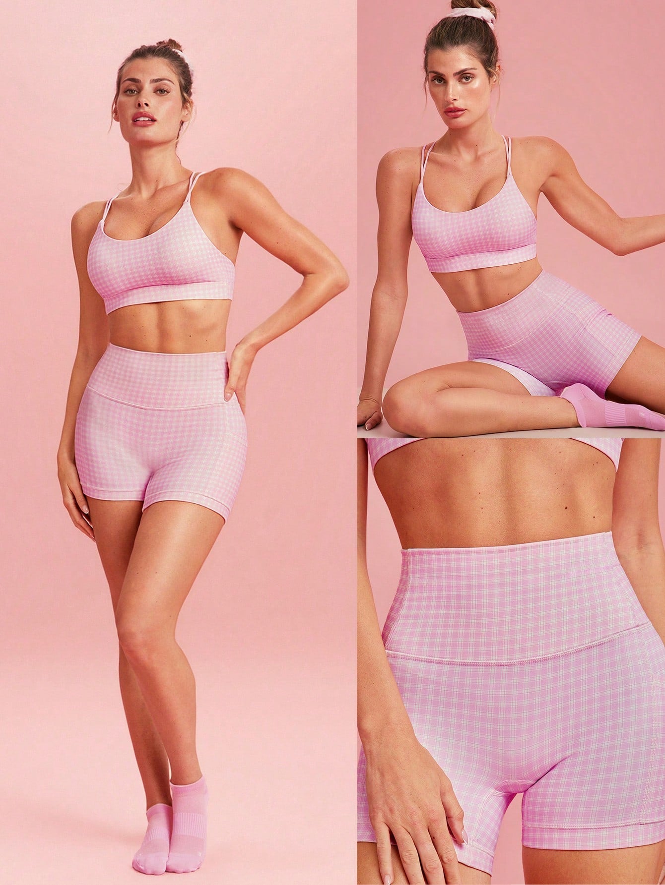 Clean & Direct (Best for general use)  Women's 4.3" Anti-Slip Pocket Bike Shorts - No Front Seam