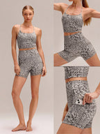 Clean & Direct (Best for general use)  Women's 4.3" Anti-Slip Pocket Bike Shorts - No Front Seam