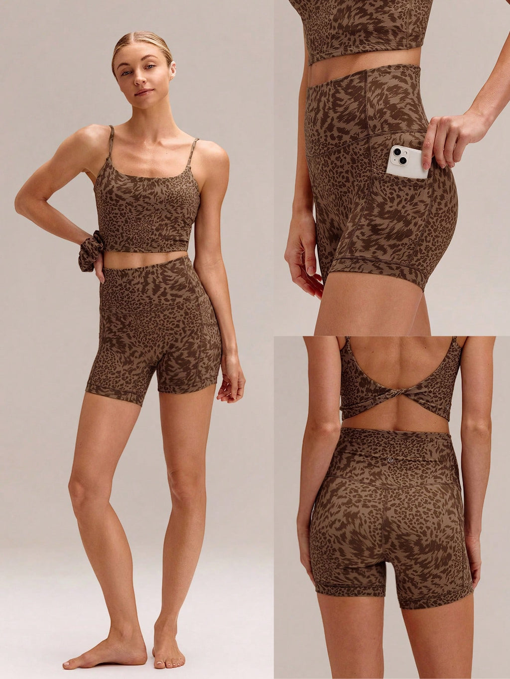 Clean & Direct (Best for general use)  Women's 4.3" Anti-Slip Pocket Bike Shorts - No Front Seam
