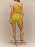 Clean & Direct (Best for general use)  Women's 4.3" Anti-Slip Pocket Bike Shorts - No Front Seam
