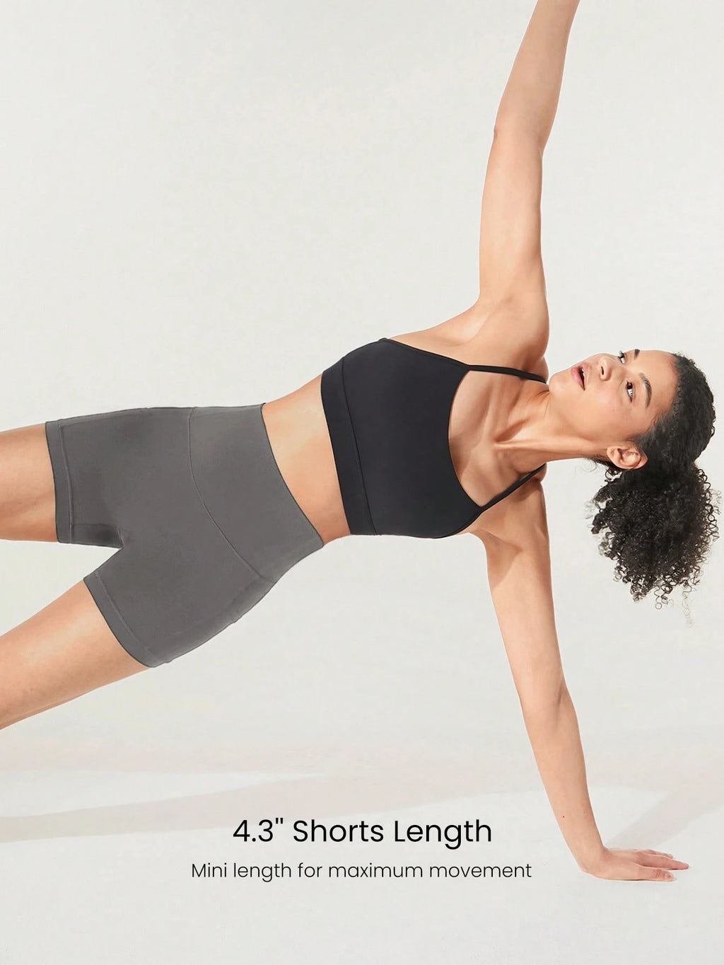 Clean & Direct (Best for general use)  Women's 4.3" Anti-Slip Pocket Bike Shorts - No Front Seam