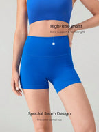 Clean & Direct (Best for general use)  Women's 4.3" Anti-Slip Pocket Bike Shorts - No Front Seam