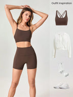 Clean & Direct (Best for general use)  Women's 4.3" Anti-Slip Pocket Bike Shorts - No Front Seam