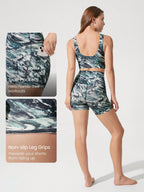 Clean & Direct (Best for general use)  Women's 4.3" Anti-Slip Pocket Bike Shorts - No Front Seam