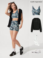 Clean & Direct (Best for general use)  Women's 4.3" Anti-Slip Pocket Bike Shorts - No Front Seam
