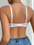 Peach Girl Lace Bra | Black Underwire Push-Up | Sexy Lingerie for Women | Lift & Support