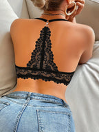 Women's Front Closure Lace Underwire Bra | U-Back Lift & Shape Comfortable Everyday Bra