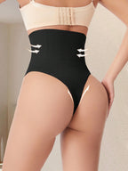 High Waist Seamless Thong Panty | Tummy Control Shapewear | Waist Slimming Shaping Briefs