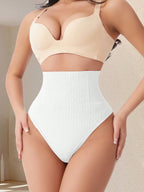 High Waist Seamless Thong Panty | Tummy Control Shapewear | Waist Slimming Shaping Briefs