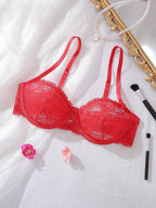 Women’s Lace Underwire Bra – Sexy Sheer Lingerie Support Bra
