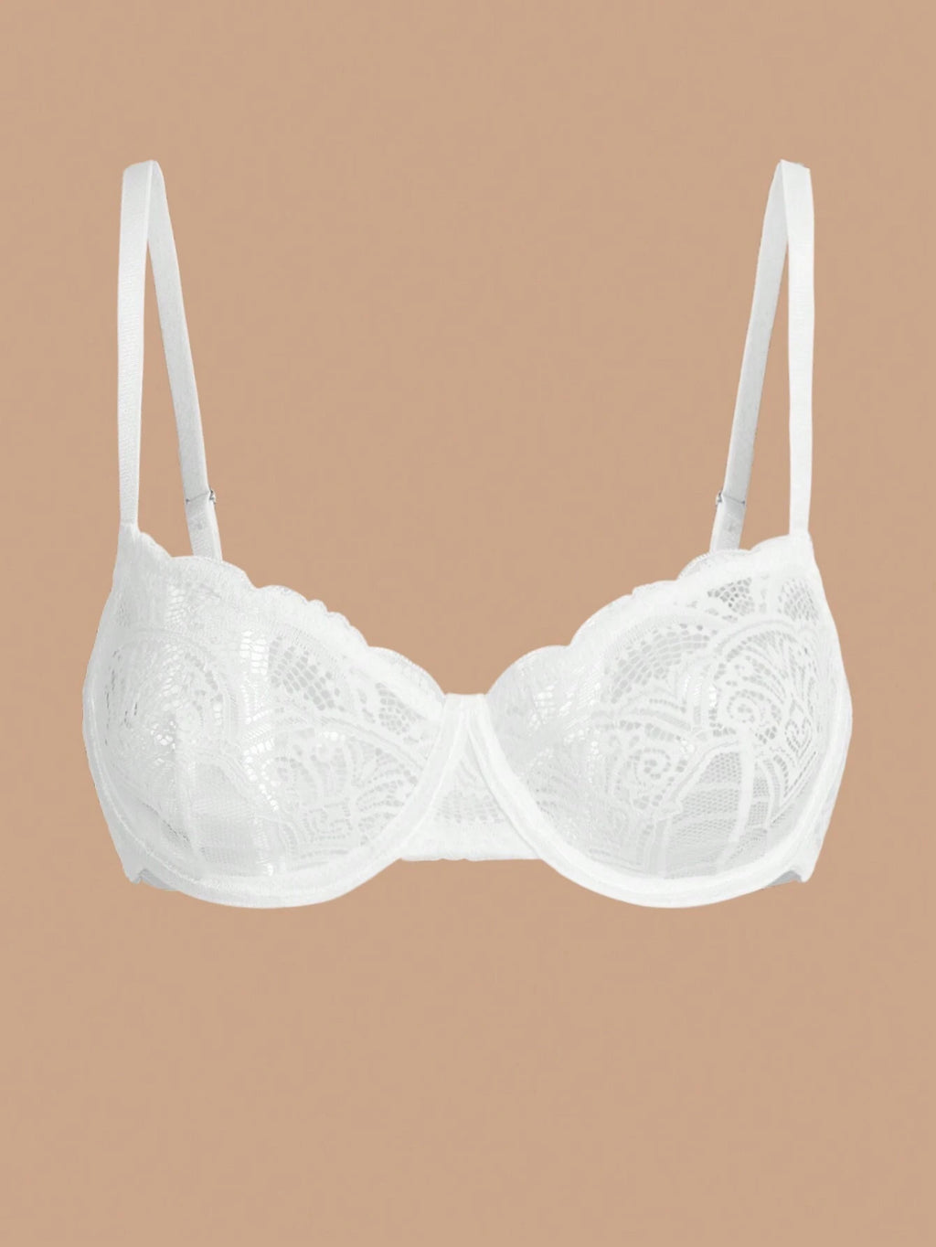Women’s Lace Underwire Bra – Sexy Sheer Lingerie Support Bra