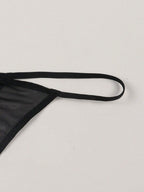 Lace Cartoon Print Thong Panties | Breathable Soft Fit | Lightweight Everyday Going-Out Underwear