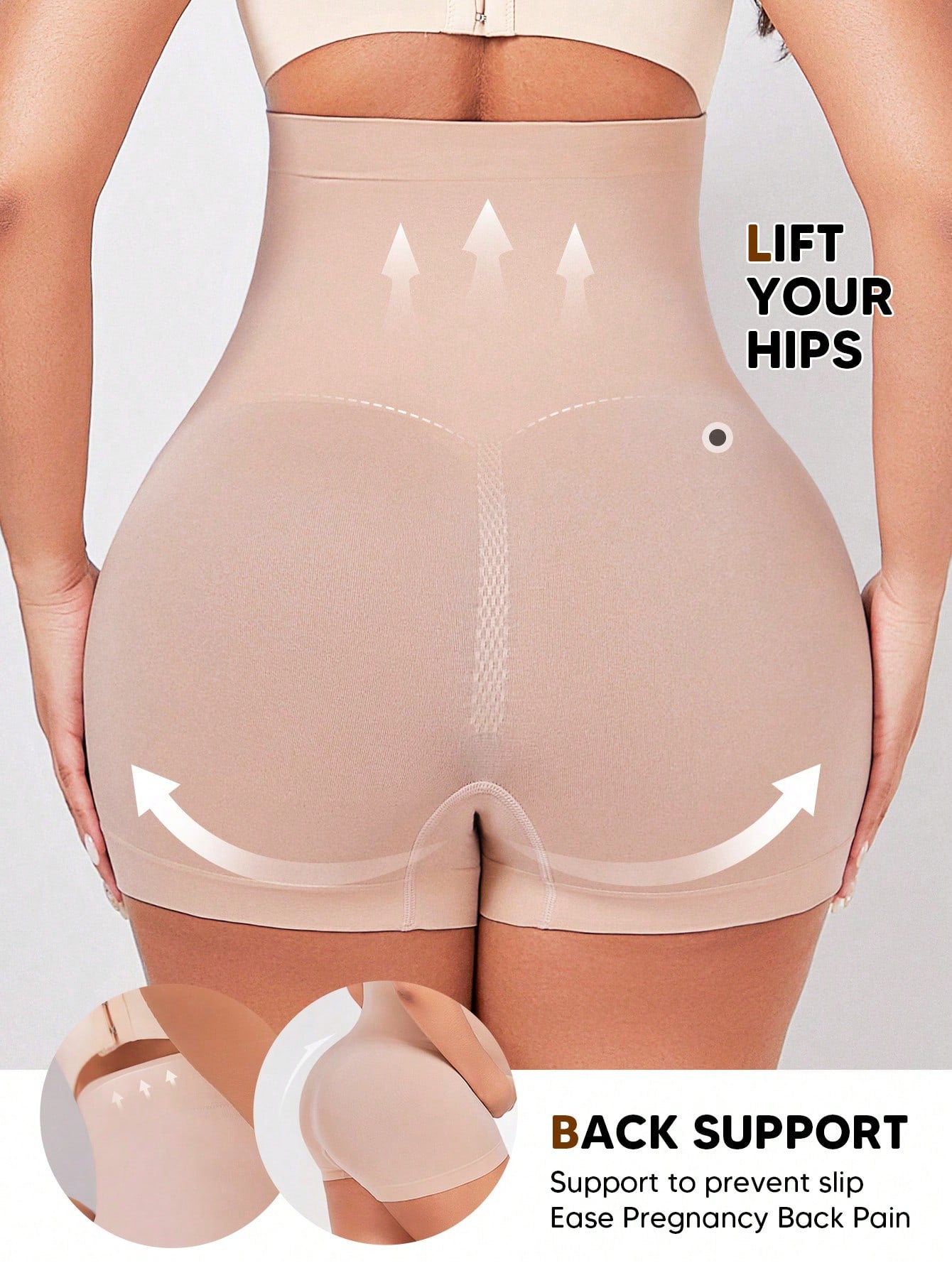 Expandable Maternity Support Shorts | High-Waist Pregnancy Workout Cycle Short