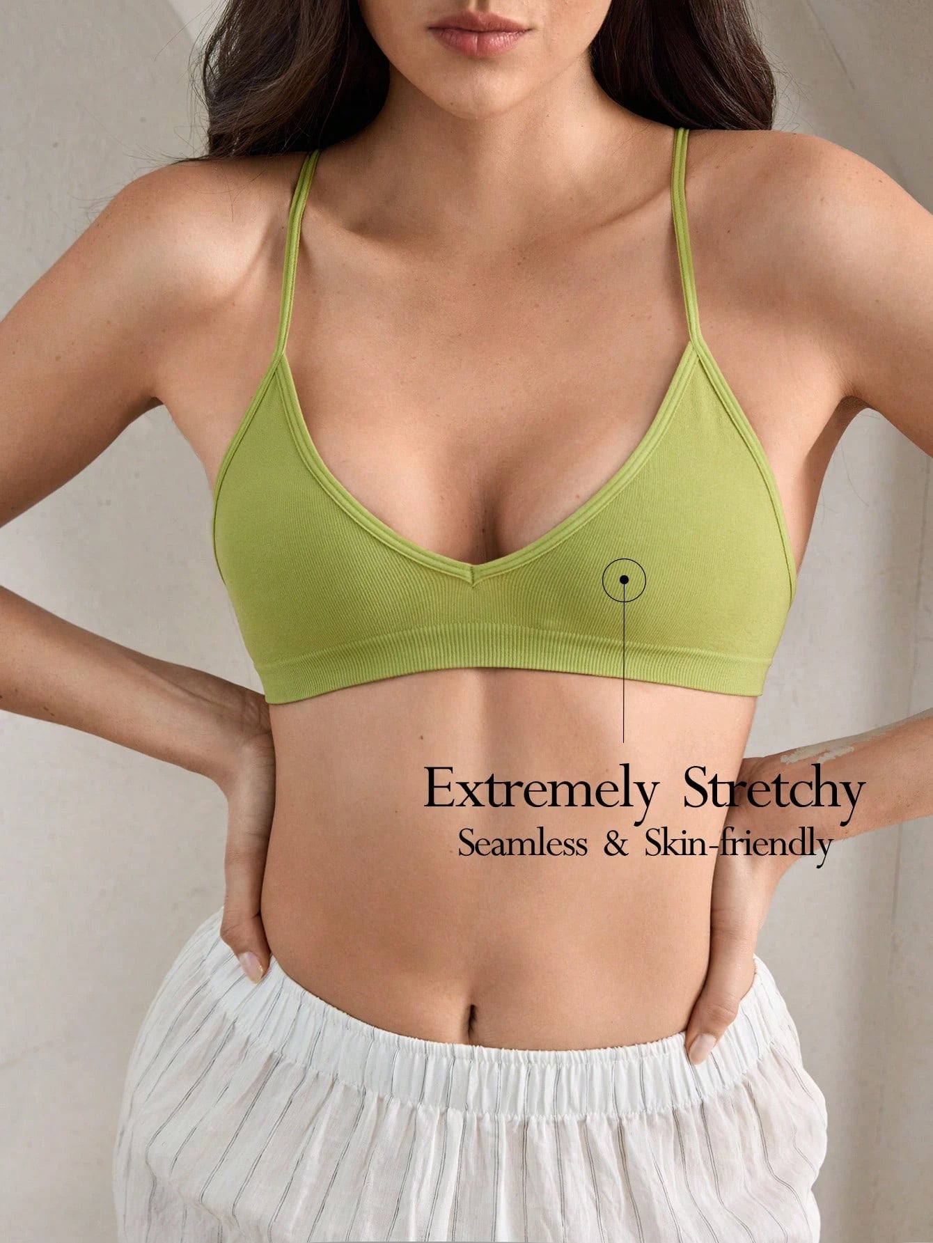 Seamless Wireless Comfort Bra | Stretch Fit No Padding | Everyday Soft Lounge Wear