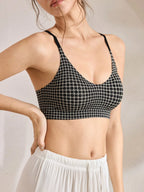 Seamless Push-Up Backless Bralette | Minimalist Crop Bra | Comfortable Everyday Wear