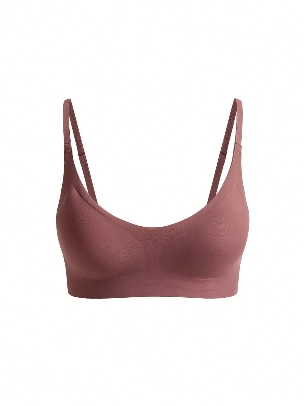 Seamless Push-Up Backless Bralette | Minimalist Crop Bra | Comfortable Everyday Wear