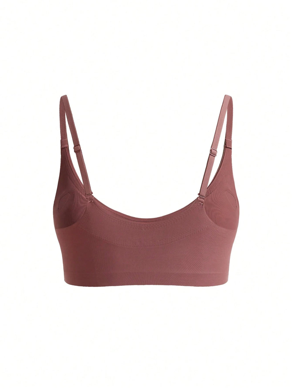 Seamless Push-Up Backless Bralette | Minimalist Crop Bra | Comfortable Everyday Wear